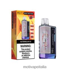 MOTI Vape Milano - MOTI Beast Pro vaporizzatore usa e getta (5%, 10000 boccate) 440BHX52 ghiaccio di anguria